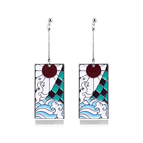 Demon Slayer Tanjiro Earrings - Kim…