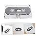 OSOLADY DIY Blank Cassette Tapes for Creative Projects Empty Cassettes for Parties Celebrations for Crafting Greeting Messages Audio Recording