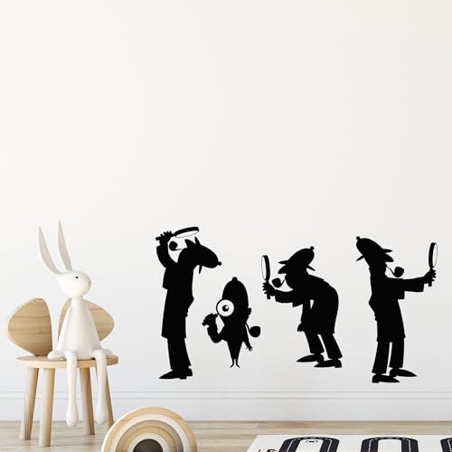 Vinilo decorativo de pared detective Sherlock Holmes 20 in x 35 in miniatura 2
