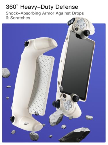 Image of Thin Fit Designed for PlayStation Portal Case, Full Protective Slim Case Cover Compatible with PS Portal -White
