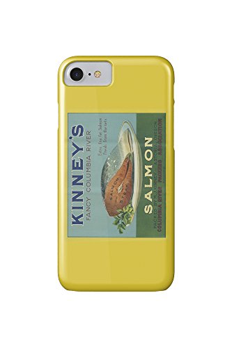 Kinney's Salmon Case Label (iPhone 7 Cell Phone