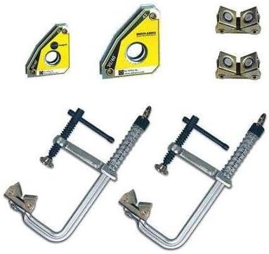 Strong Hand Tools Economy Welding Table Accessory Clamp Kit - 6-Pc. Set, Mode...