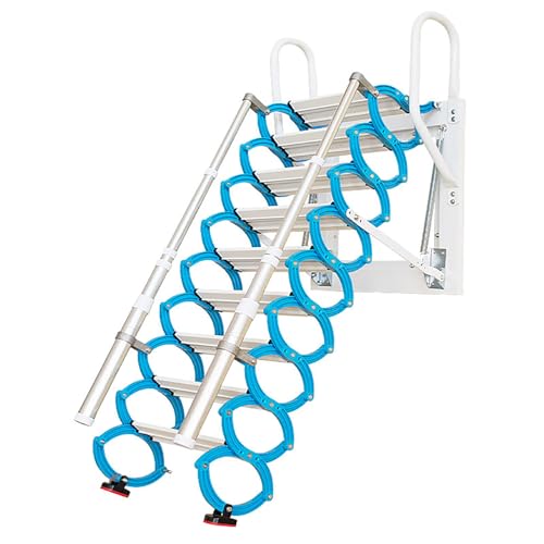 Zyzsy TAQ645 Faltbare Dachbodenleiter
