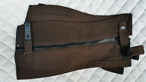 Reitchaps Chaps Braun Kurzgröße auch Übergröße Weitschaft Kurzschaft extra Kurz S - XXXL Tysons (KK XXL) Cover