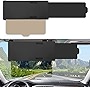 Brown Polarized Sun Visor Extender, Sun Visor Extender for Cars, Anti-Glare Car Sun Visor Protects from Sun Glare, Snow Blindness, UV Rays, Universal for Most Cars