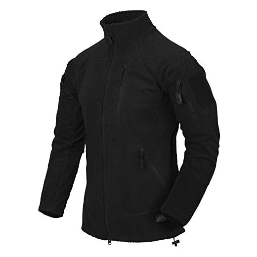 Helikon Alpha Veste polaire pour homme Noir