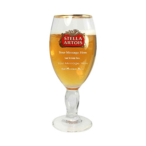 Tuff-Luv Personalizada pinta de cerveza de cristal / Gafas / Barware CE 20 oz / 568ml para Stella Artois