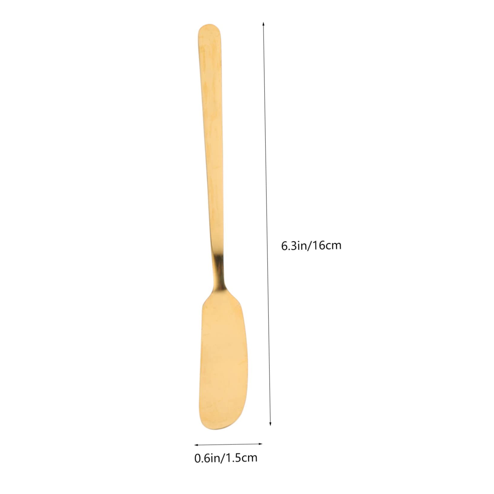 COLLBATH Stainless Steel Cheese Knife Spoon Fork Set 14-piece Cutlery Set Portable Cheese Serving Utensils for Kitchen Restaurant and Events