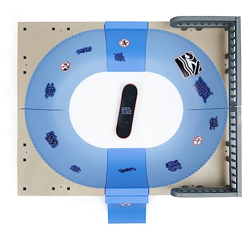 Tech Deck - Mega Bowl Finger Skateboard Ramp with Original Thank You Fingerboard, Signature Set of Skateboard Professionals Daewon Song X-Connect Plug-In System, Extensive Accessories, Ages 6+