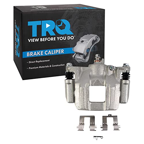 Image of TRQ Rear Right Brake Caliper w /Bracket Passenger Side