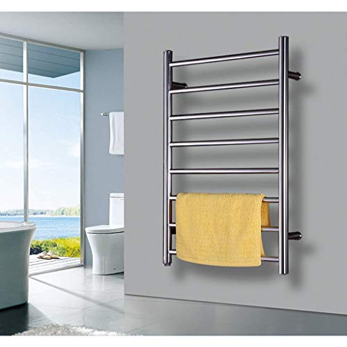 image for SJSLSJSL Towel Warmer, 85w Electric Heated Towel Rack, Ip44 Dustproof 