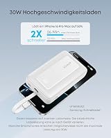 Anker Zolo Powerbank 20000mAh 30W Max, integriertes USB-C Kabel – Ansicht 3