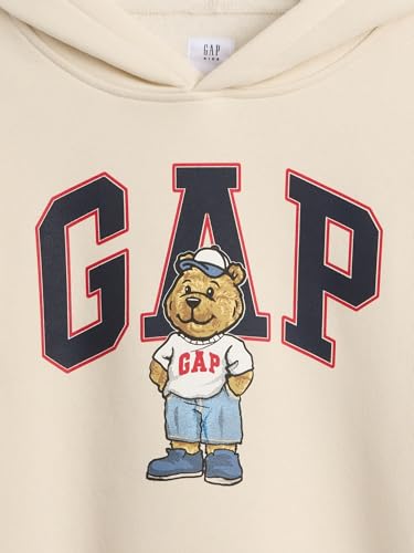 Image of GAP Boys' Logo Hoodie Hooded Sweatshirt