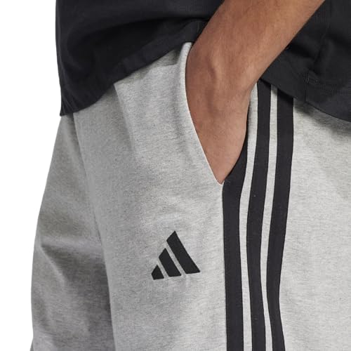 adidas Men's Essentials 3-Stripes Single Jersey 10-inch Shorts3
