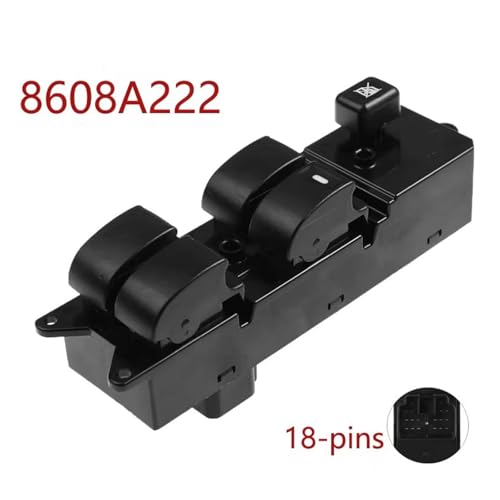 Interrupteur de vitres pour Toyota 84040-28080 remplacer commande lève-vitre en panne Noah