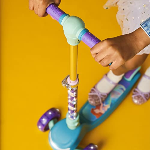 Image of Jetson Character Kids Kick Scooter, LED Lights on Stem & Light-Up Wheels, Lightweight Frame, Height-Adjustable Handlebar, Lean-to-Steer System, Easy-Fold Mechanism
