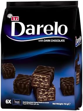 Eti Leil Gourmet Chocolate Cream Wafer, 112 gm