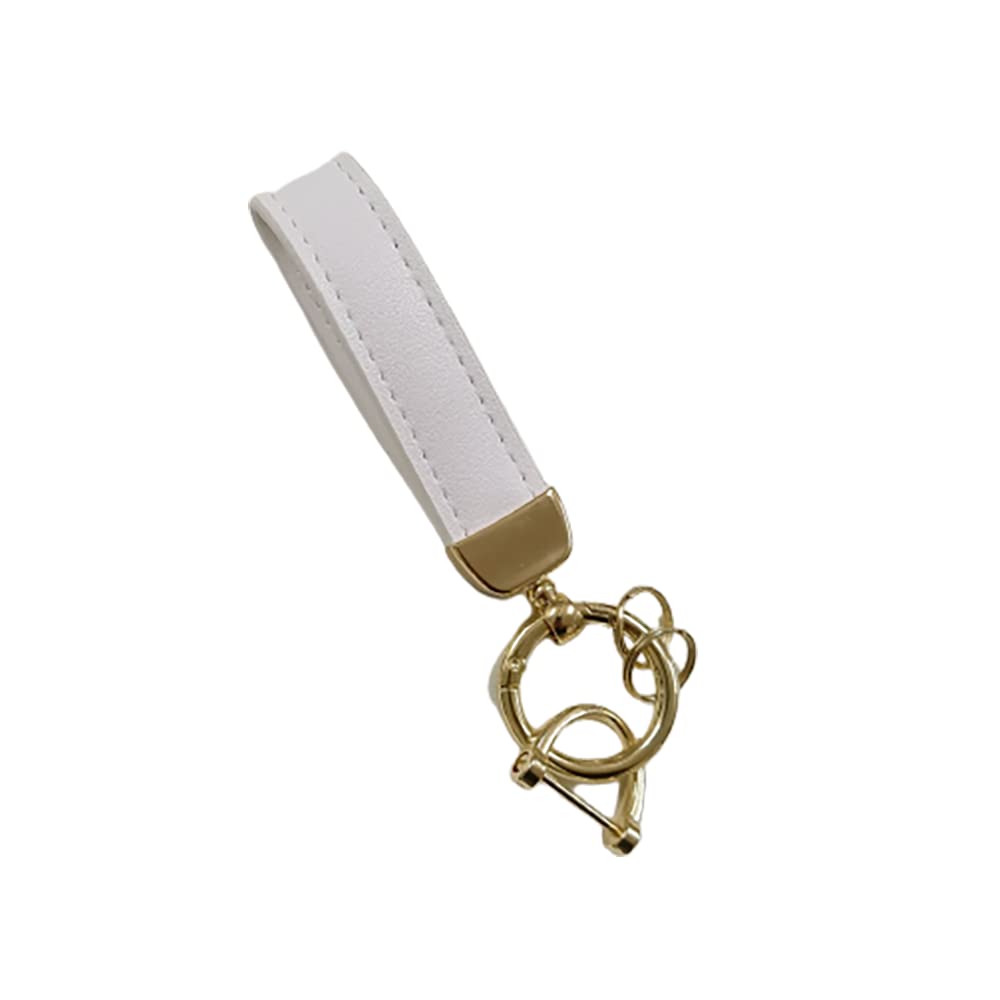 Photo 1 of **SET OF 2** Keychain, Key Chain for Women?Kids?Girls?Men?Teens?Key Ring Wristlet for Key Fob?Car Keys?Backpacks?Wallet. Mmouse White Plaid Starp