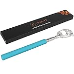 WOVTE Bear Claw Blue Telescopic Back Scratcher, Back Massager Back Scratcher for Men Women Stocking Fillers Christmas Gifts for Adults Men Women
