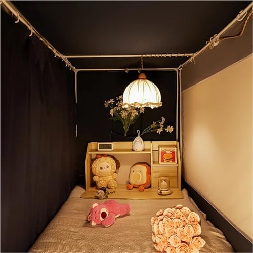 Cortina de cama litera con mosquitera integrada de 90x190x90cm opaca color 4 6