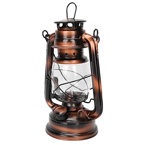 Kerosene Lamp, Retro Vintage Oil Lamps for Indoor Use Decor Chamber Lamp for Home Garden Camping Citronella