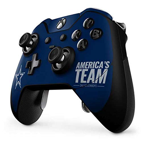 Skinit Decal Gaming Skin Compatible with Xbox One Elite Controller - Officially Licensed NFL Dallas Cowboys Team Motto Design