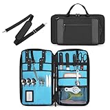 YARWO Chef Knife Bag with 20-Pockets, Professional Knife...