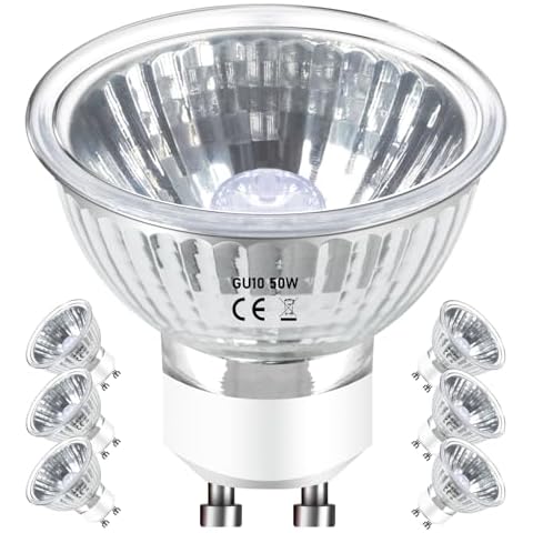 Jaenmsa GU10 Halogen Light Bulbs Cover
