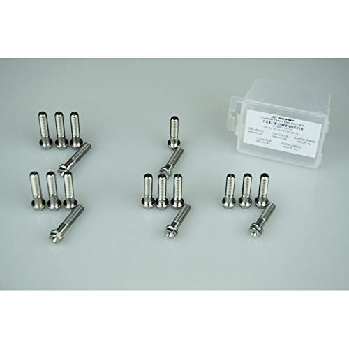 Vis titane train avant Scar Honda CR125R kit 18 pièces haute résistance