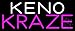 The Sign Store N105-14490 Keno Kraze 3 Neon Sign44; 10 x 3 x 24 in.