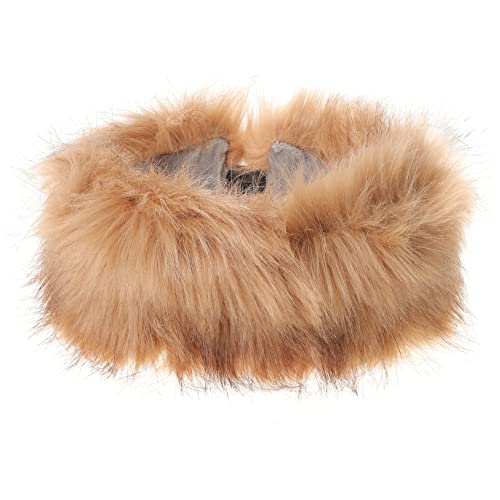 TINEASUR Faux Fur Headband Women's Ear Warmer One Size Fits Stylish Comfortable Random