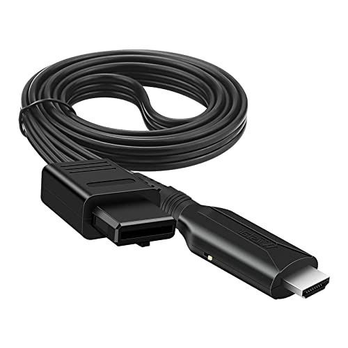 Kovake Cable adaptador N64 a HDMI, N64/NES/NGC/SFC, señal de video a HDMI, compatible con conversión de 1080P y 720P (Plug and Play) Cover