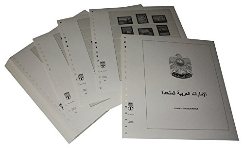 Feuilles pré-imprimées Émirats Arabes Unis 1993-2006 LINDNER de haute qualité philatélique