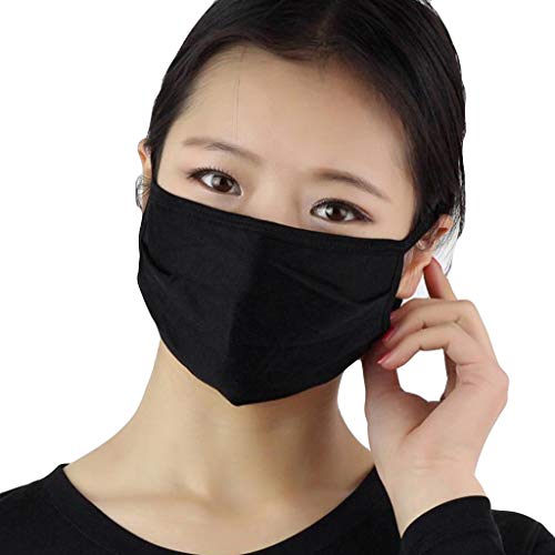 Preisvergleich Produktbild Staubschutzmaske Maske Gesichtsmaske Vlies Mundschutz Staubschutz mit Ohrschlaufen,Wiederverwendbare Maske Filter PM2.5 Luftfiltermaske