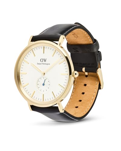 Image of Daniel Wellington Off-White Round Dial Analogue Men's Watch - DW00100868K