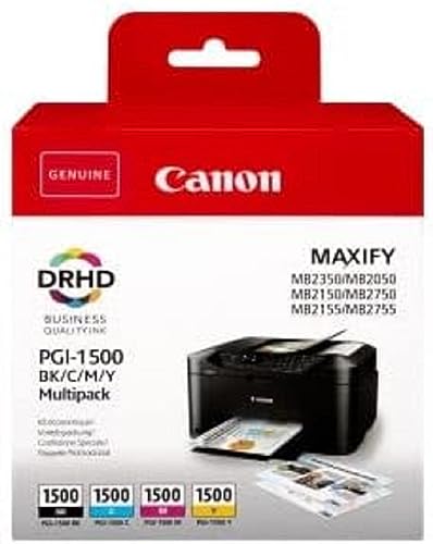 Cartouches Canon PGI-1500 pour corriger les problèmes de texte flou et de lignes blanches
