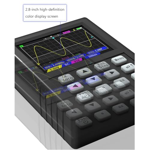 Oscilloscope numérique léger avec multi-sorties de formes d'onde