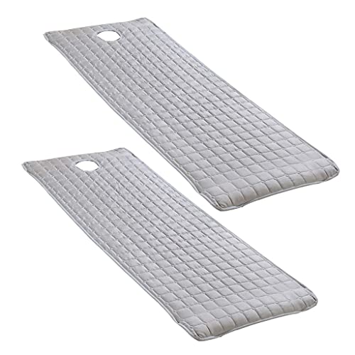 2 st SPA Beauty Massage Behandling Sängskydd Madrasser, Tjocka Massage Sänglakan Täck Bordmadrass Pad, Massage Bord Sängkläder Sänglakan, för Hem Hotel Skönhetssalong Kosmetisk Bed