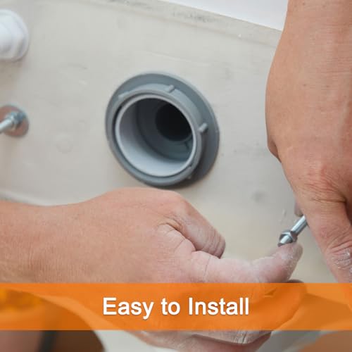 QUARKZMAN 2 Stück Universal Toilettenbehälter zu Schüssel Schrauben Set, Edelstahl Schwere Toilettenbolzen mit Sicherungsmuttern für die Reparatur und Montage von Badezimmer Toiletten