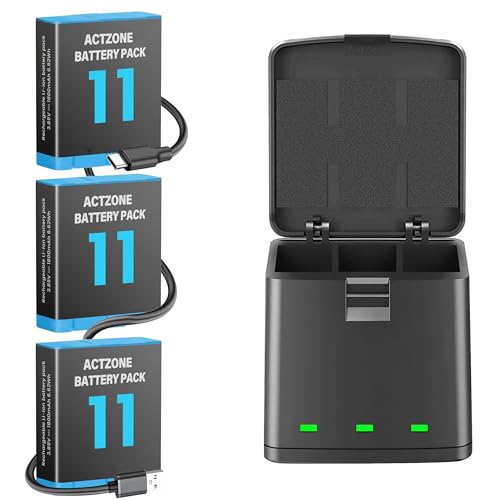 Gopro Battery Charger Suptig For GoPro Hero Black Hero8 Li