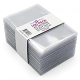 Stuff 4 Office - A4 Clear Plastic Document Wallets - Open Top & Side | 85 Micron Thickness | 100/500/1000 Pack Options