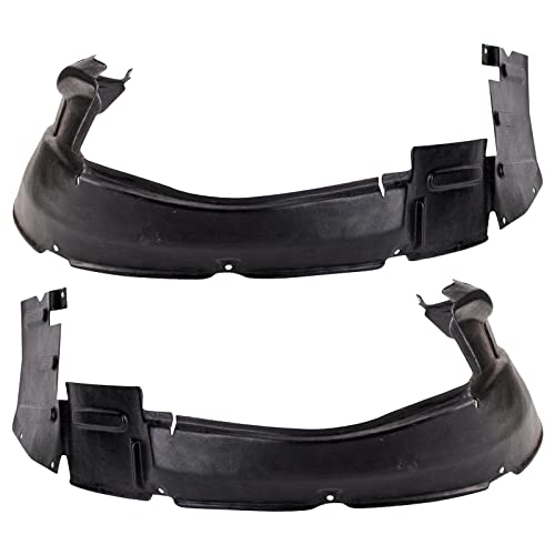 Image of TRQ Inner Fender Liner Set Compatible with 1991-1996 Buick Regal GM1248110 GM1249110