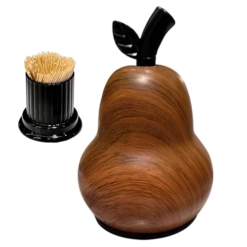 Fmzrbnih Portastuzzicadenti - Contenitore Con Coperchio Rimovibile E Ampia Apertura,Dispenser Stuzzicadenti | per Cucina Camera Soggiorno Ufficio Caffè Hotel Casa Interni