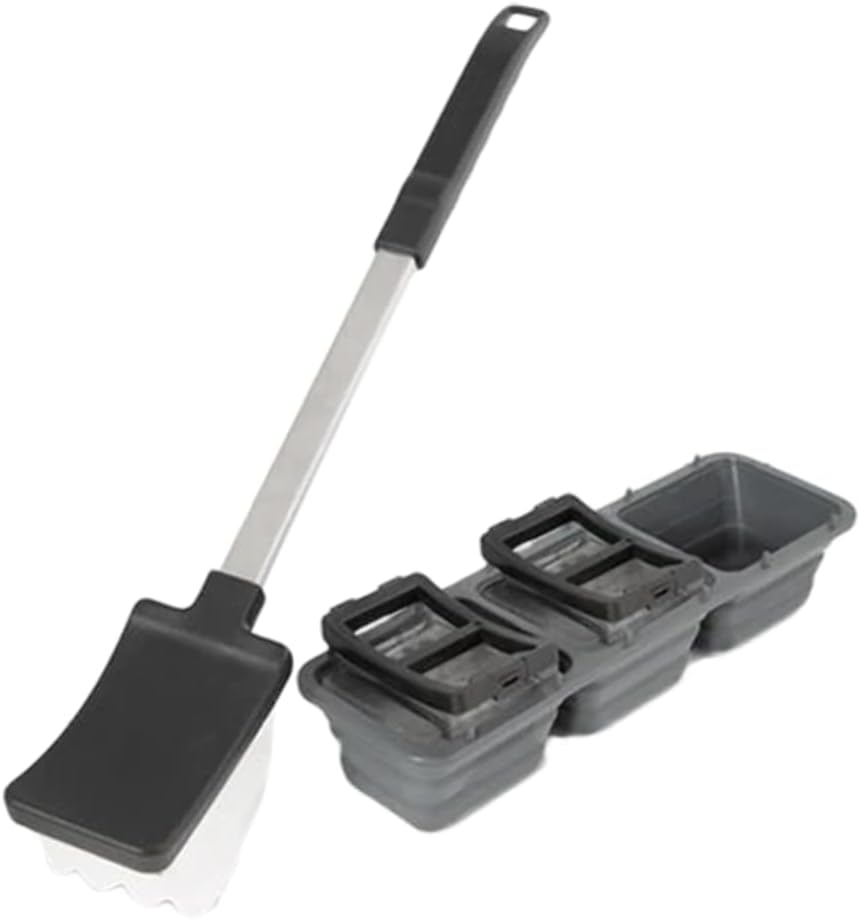 Broil King, 65679, Grill Brush Ice Stainless Steel & Resin,Black
