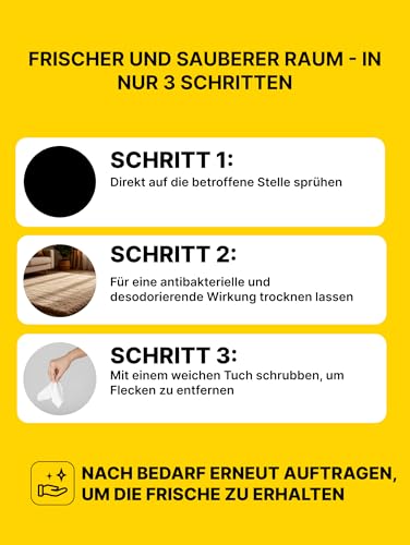 Japan Premium Natürlich Geruchsneutralisierer | Hundeurin Geruchsentferner mit Yomogi & Catechin | Besser als herkömmlich Enzymreiniger | 270 ml mit Bergkräuter Frischeduf