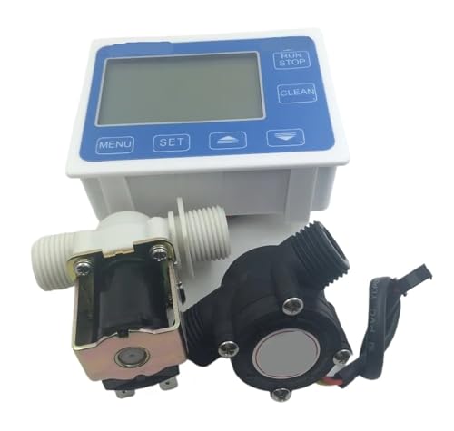 Capteur de débit d'eau LCD avec électrovanne pour coupure automatique - 6