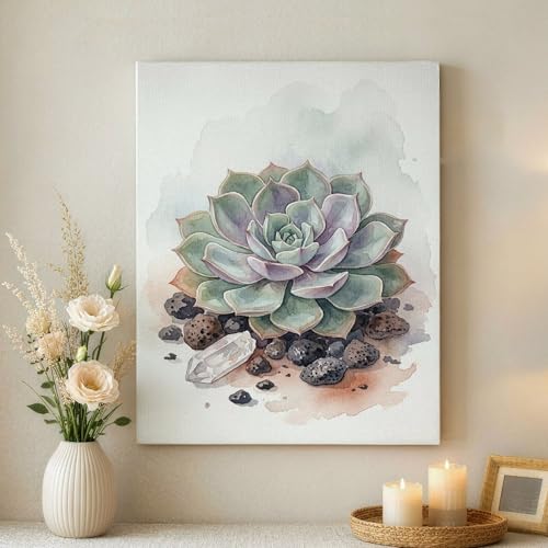 Toile murale abstraite : illuminez un salon sombre sans entretien de plantes