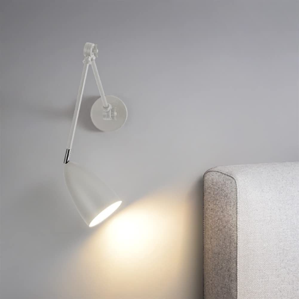 Regulowana lampa ścienna z długim ramieniem, lampa ścienna do stodoły, akcesoria retro c E27, antyczna przemysłowa lampa ścienna, oświetlenie ścienne, projektor kompatybilny z restauracją, cha