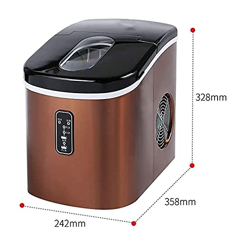 Máquina de cubitos de hielo portátil 16KG/24H auto limpieza miniatura 3