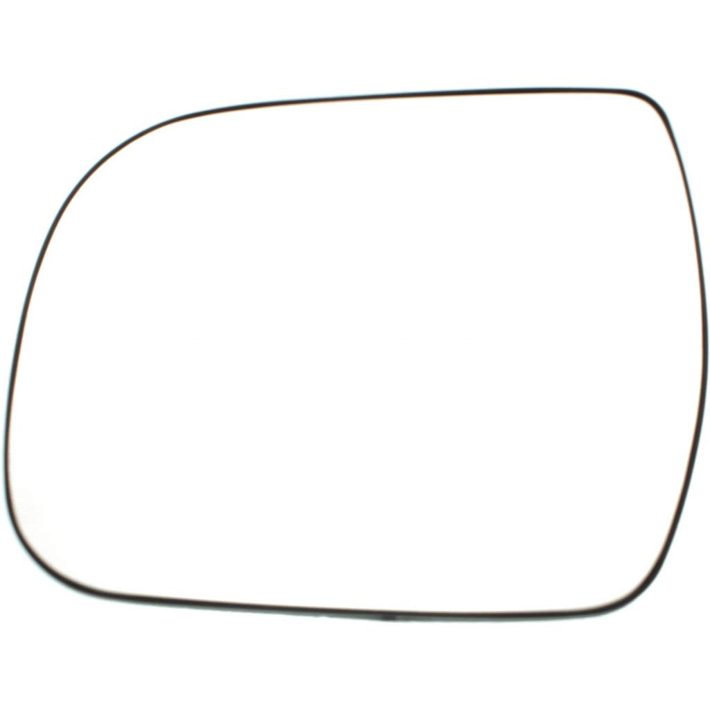 For Toyota Sienna 2011 12 13 2014 Mirror Glass Driver Side | Heated | w/Backing Plate | Flat Glass Type | Replacement For 8790608021